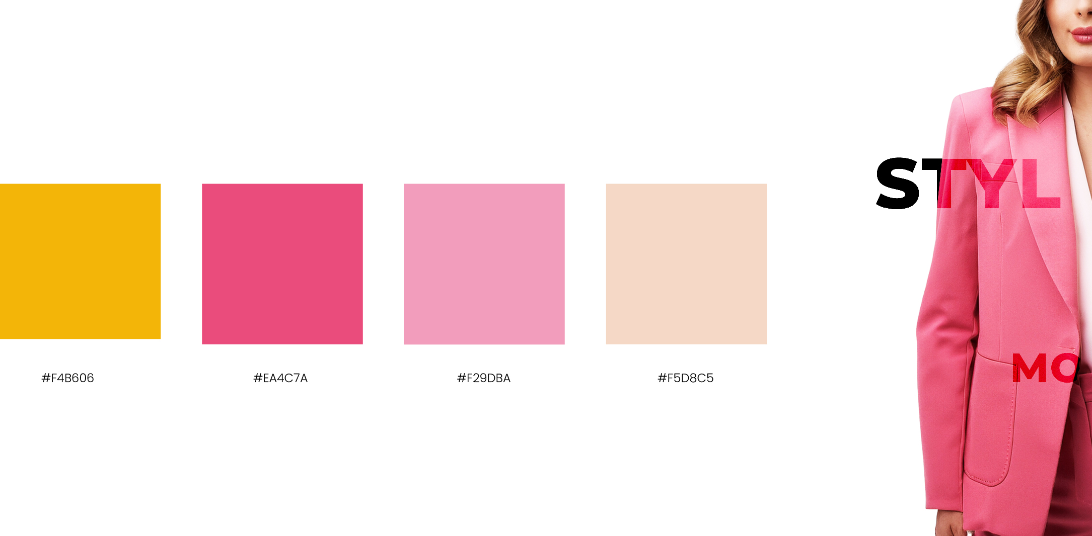 kolory marki branza mody